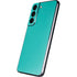 Aqua Blue Blue Solid Galaxy S22 Skin